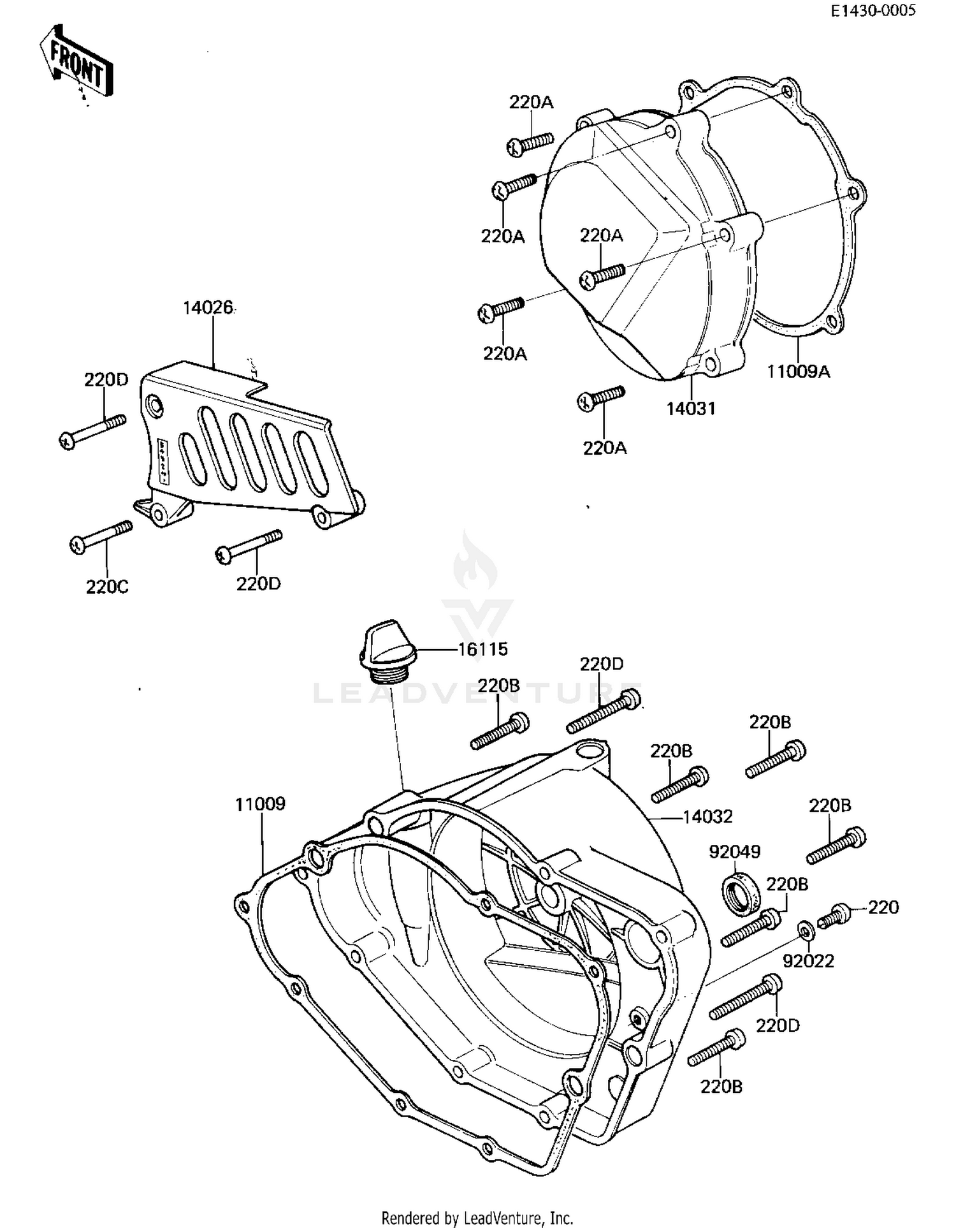 ENGINE COVERS ('81 A7)