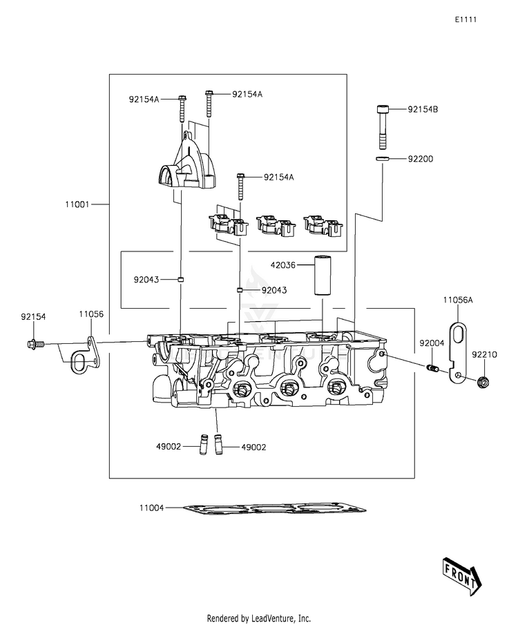 Cylinder Head Schematic