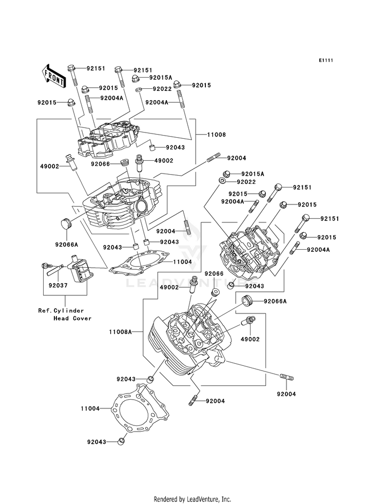 Cylinder Head Schematic