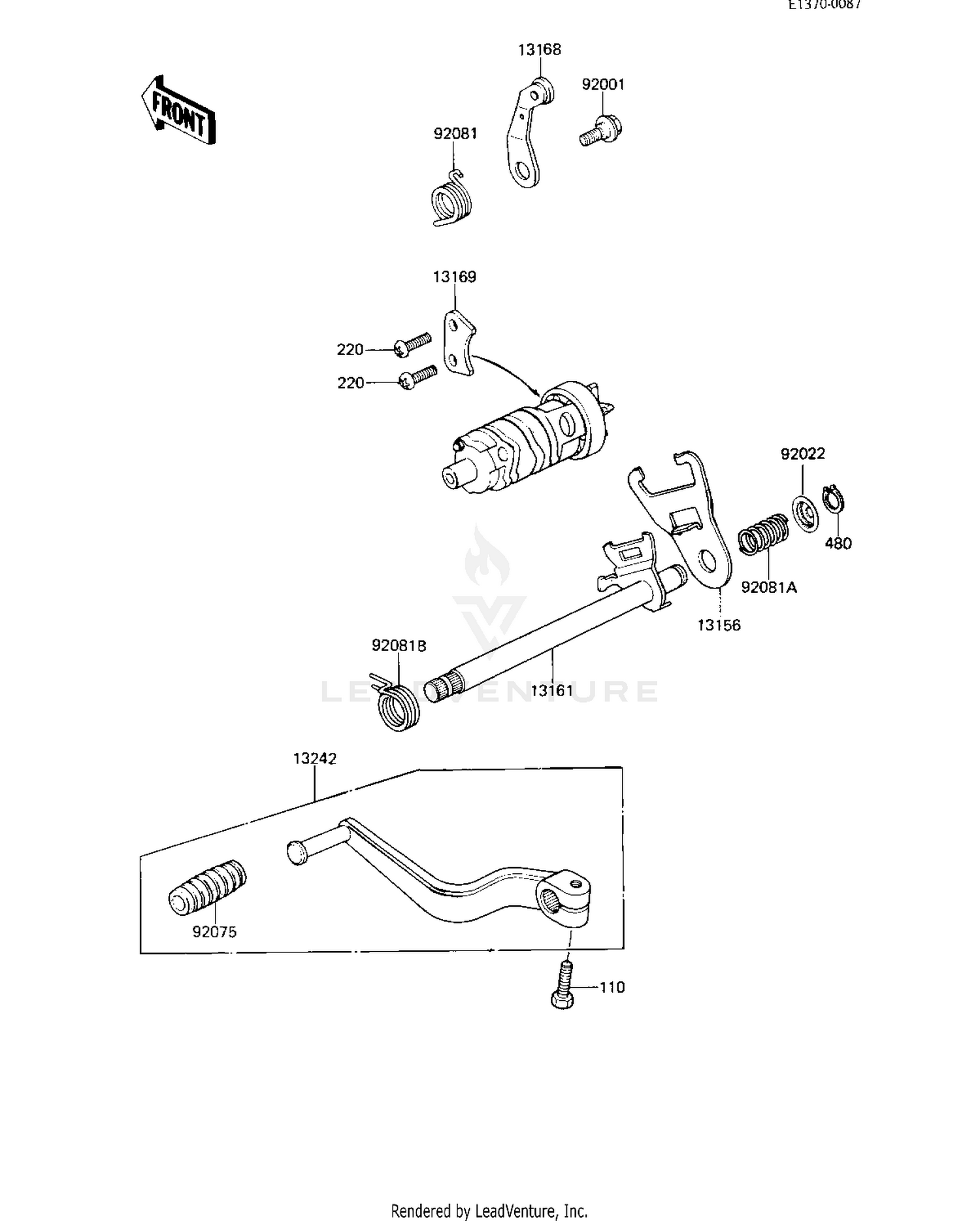 GEAR CHANGE MECHANISM