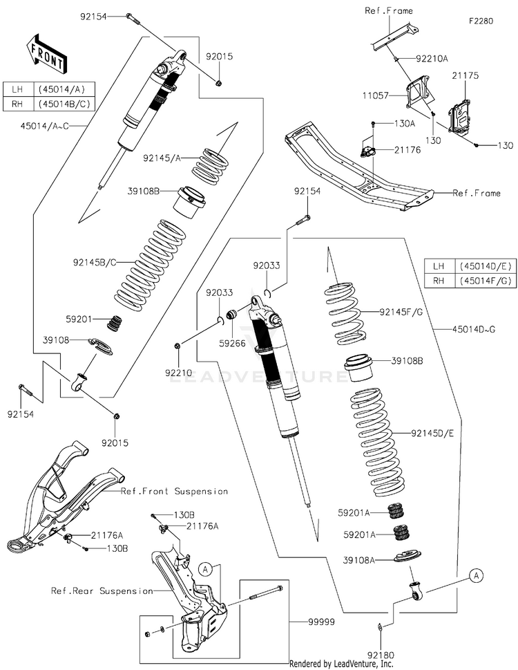 Shock Absorber(S) Schematic
