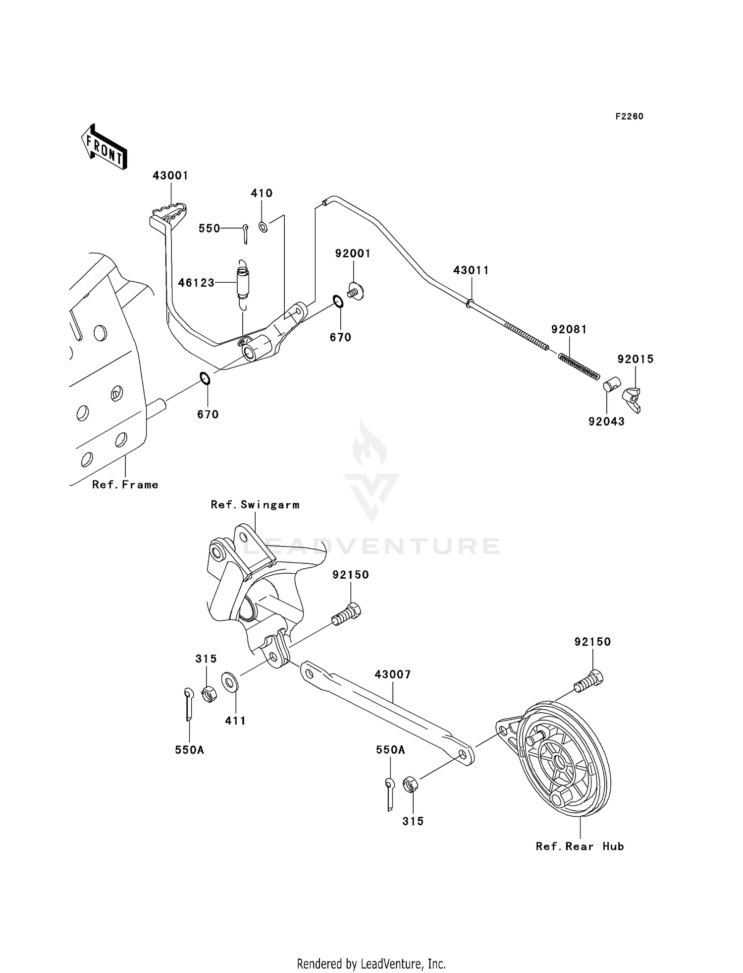 BRAKE PEDAL