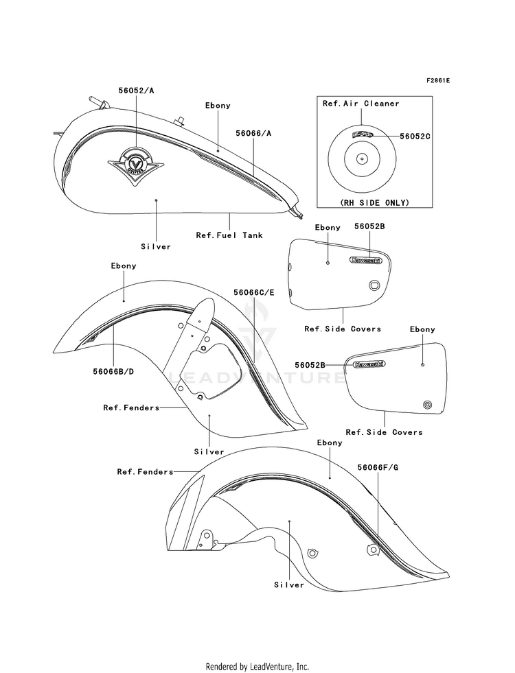 Decals (Silver/Ebony)(R4/R5) Schematic