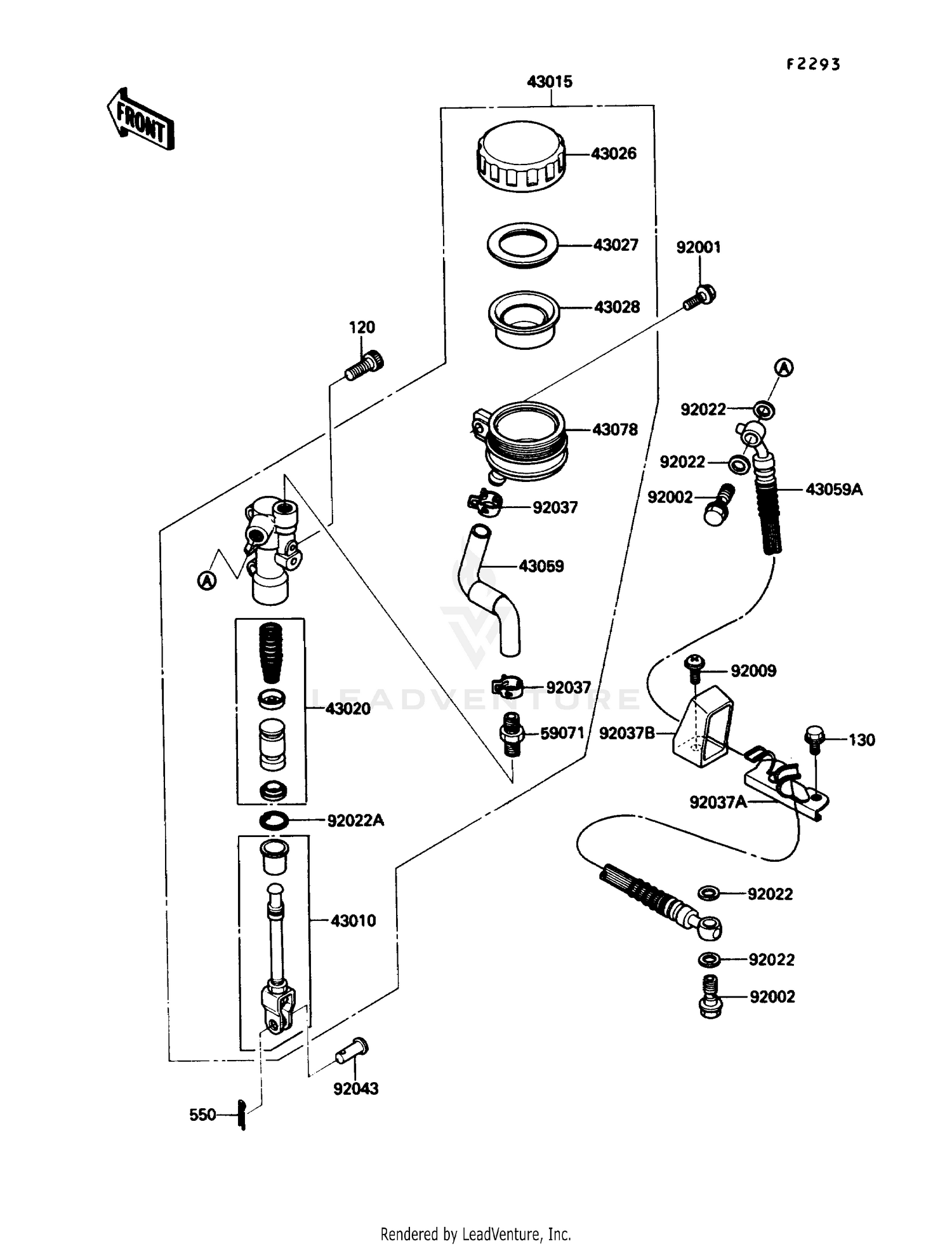 REAR MASTER CYLINDER