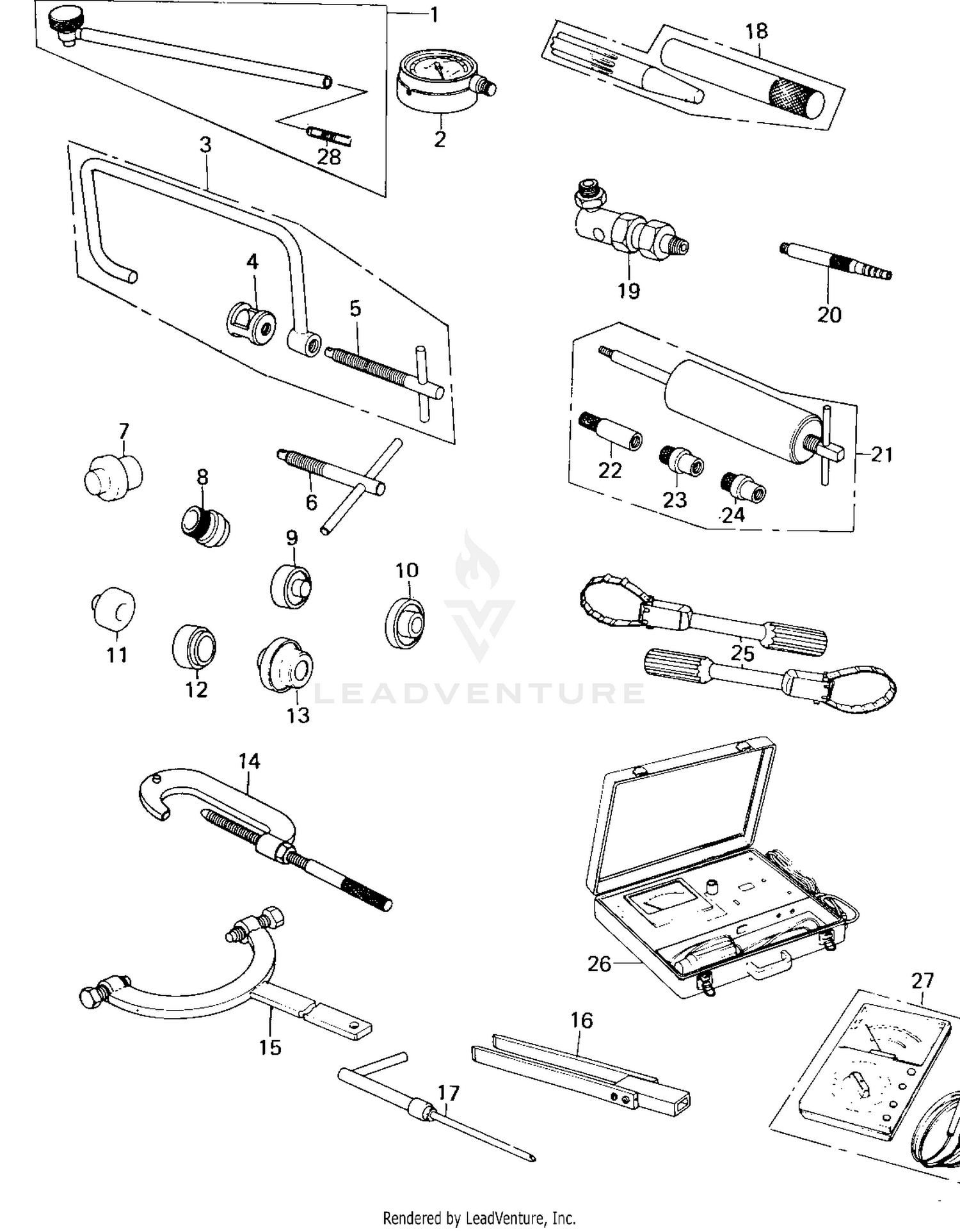 SPECIAL SERVICE TOOLS "B"