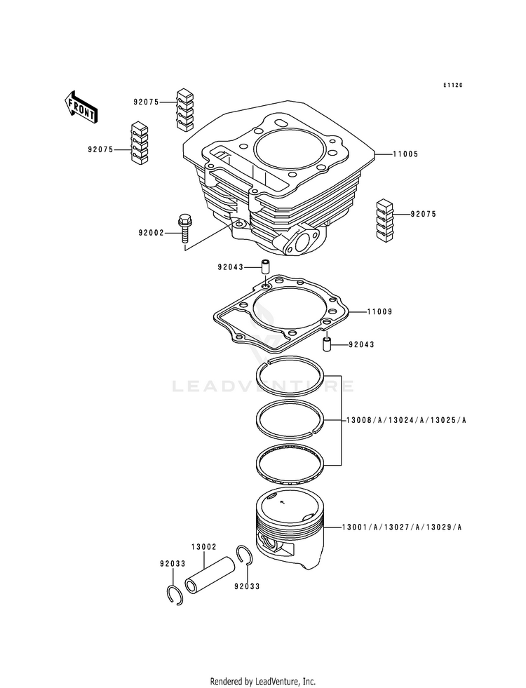 Cylinder/Piston Schematic