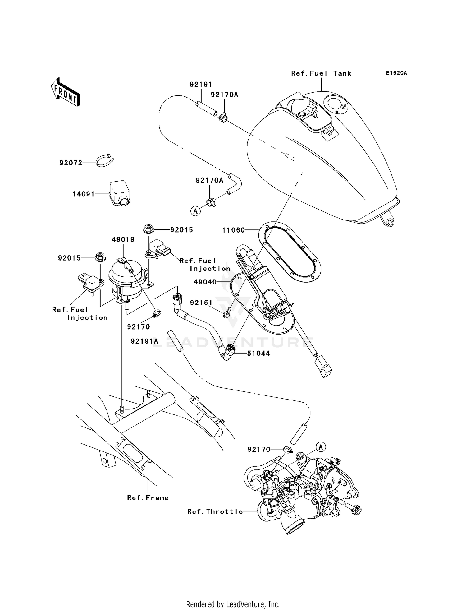 FUEL PUMP (VN1500-J2)