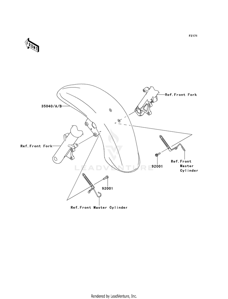 Front Fender(S) Schematic