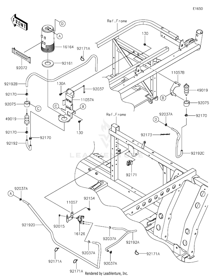 Fuel Evaporative System(Ca) Schematic
