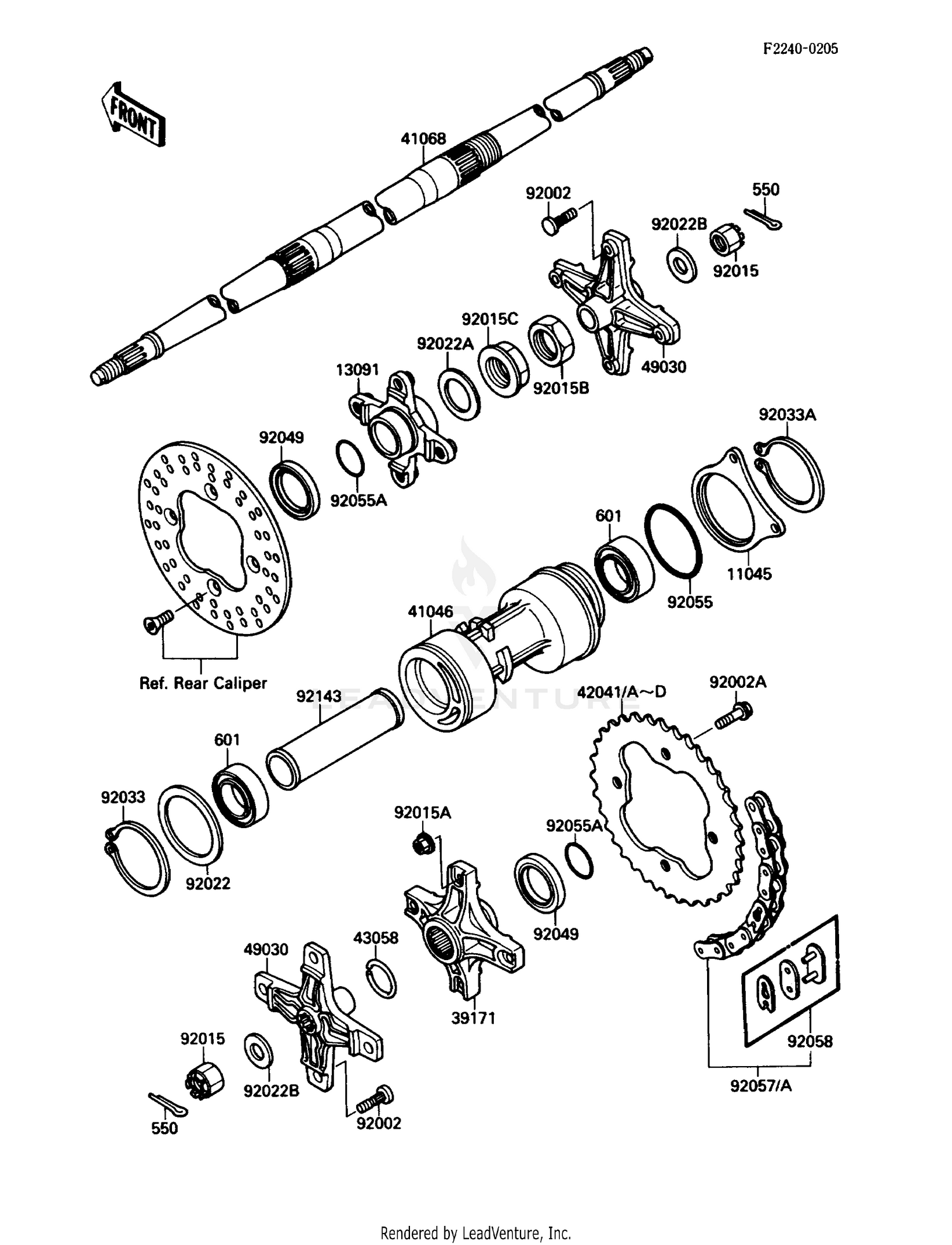 REAR HUB