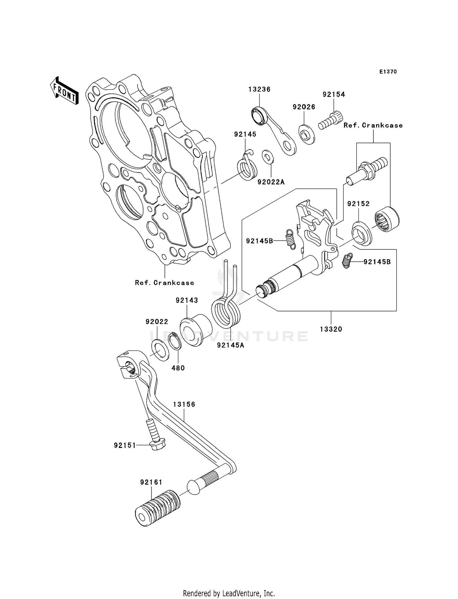 GEAR CHANGE MECHANISM