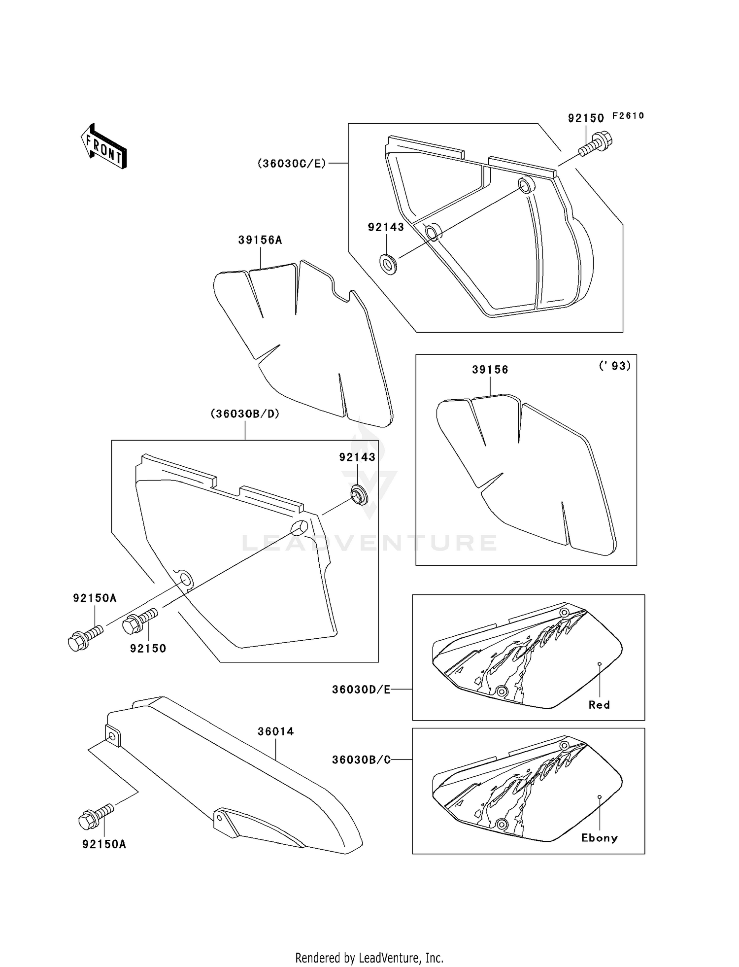 SIDE COVERS/CHAIN COVER