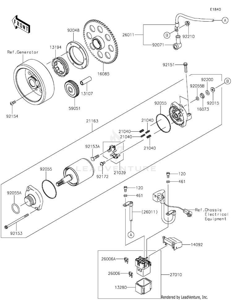 Starter Motor Schematic