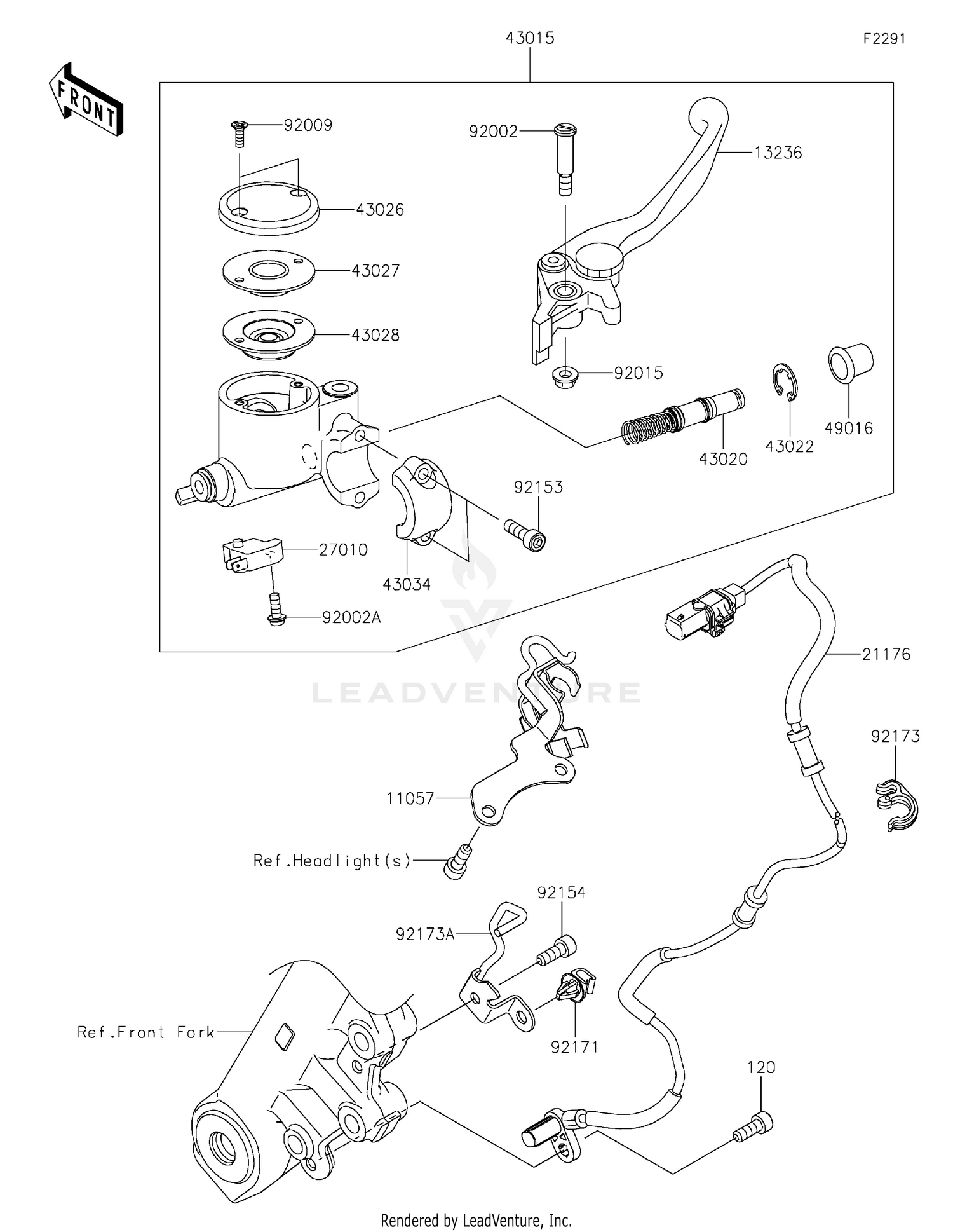Front Master Cylinder 2