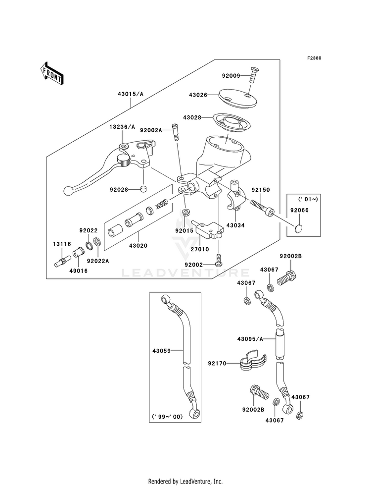 Clutch Master Cylinder Schematic