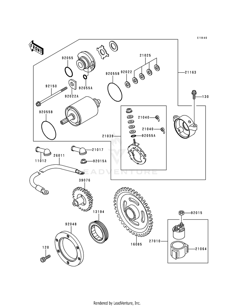 Starter Motor Schematic