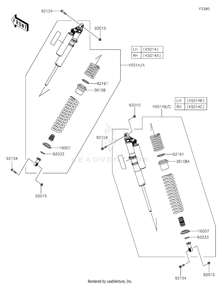 Shock Absorber(S) Schematic