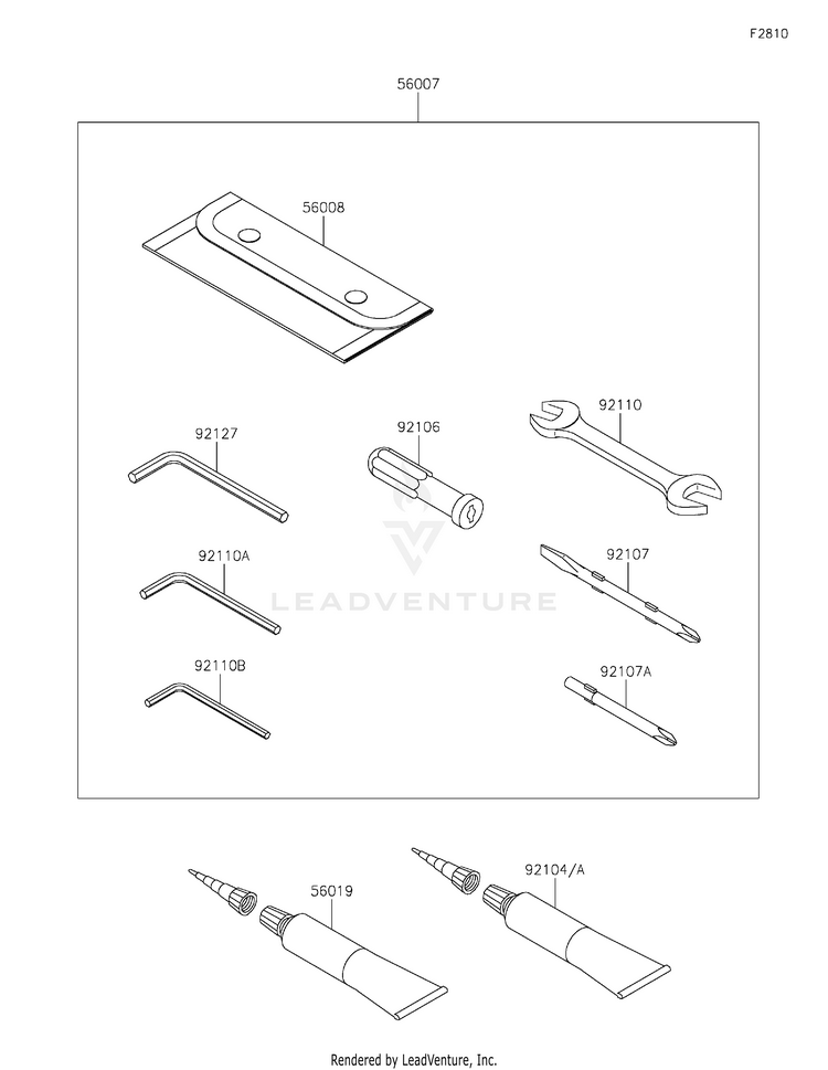 Owner's Tools Schematic