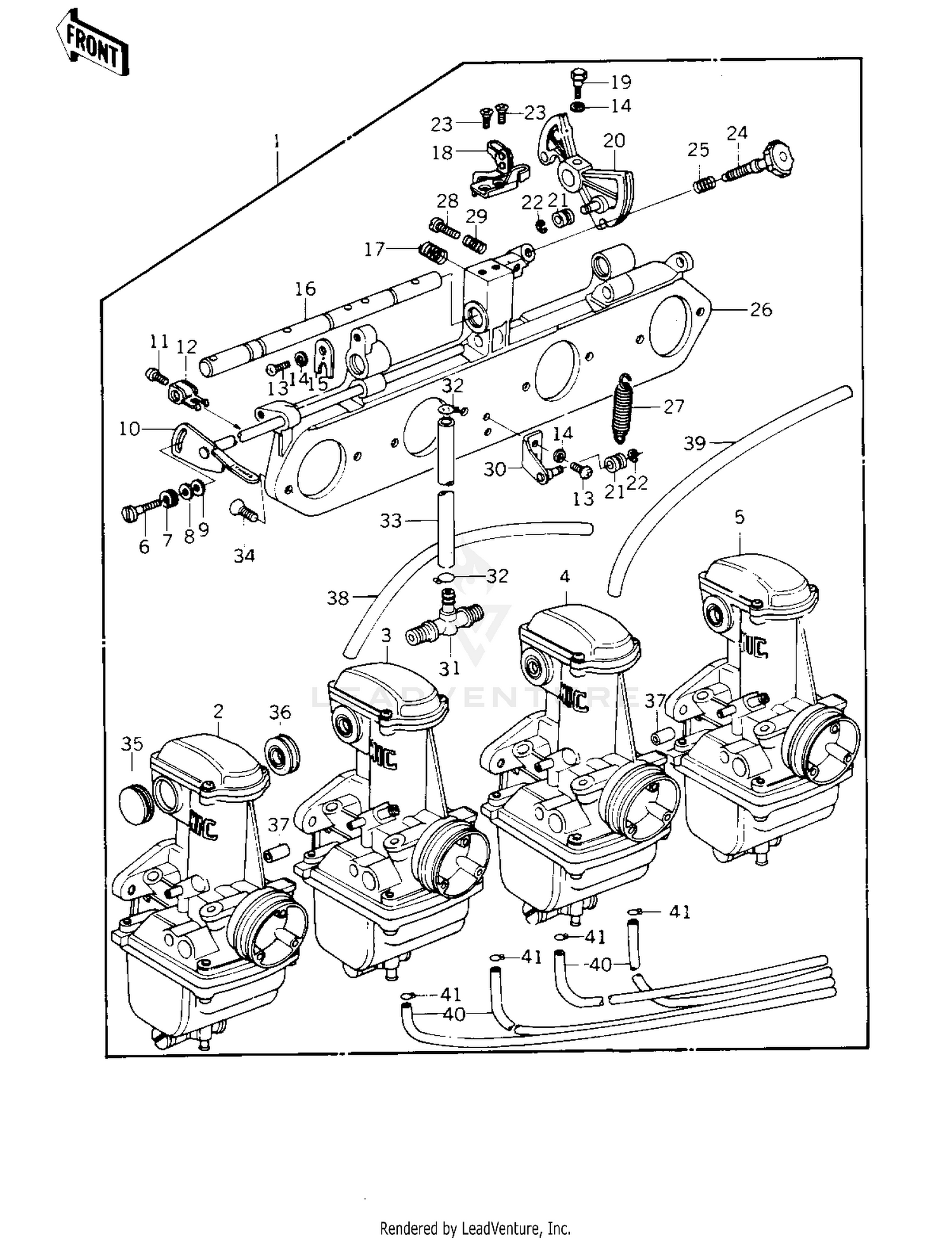 CARBURETOR ASSY (KZ1000-B2)