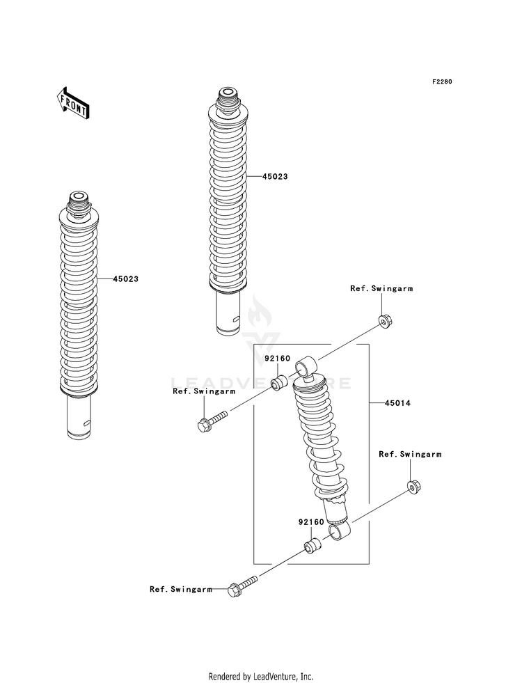 Shock Absorber(S) Schematic