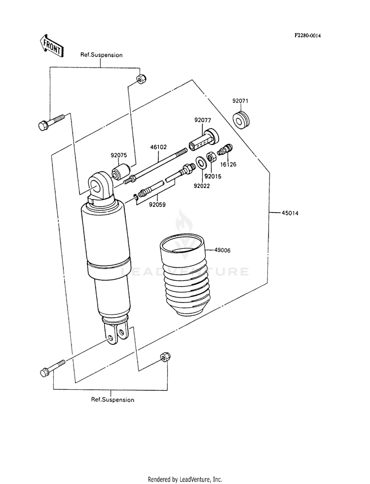 Shock Absorber(S) Schematic