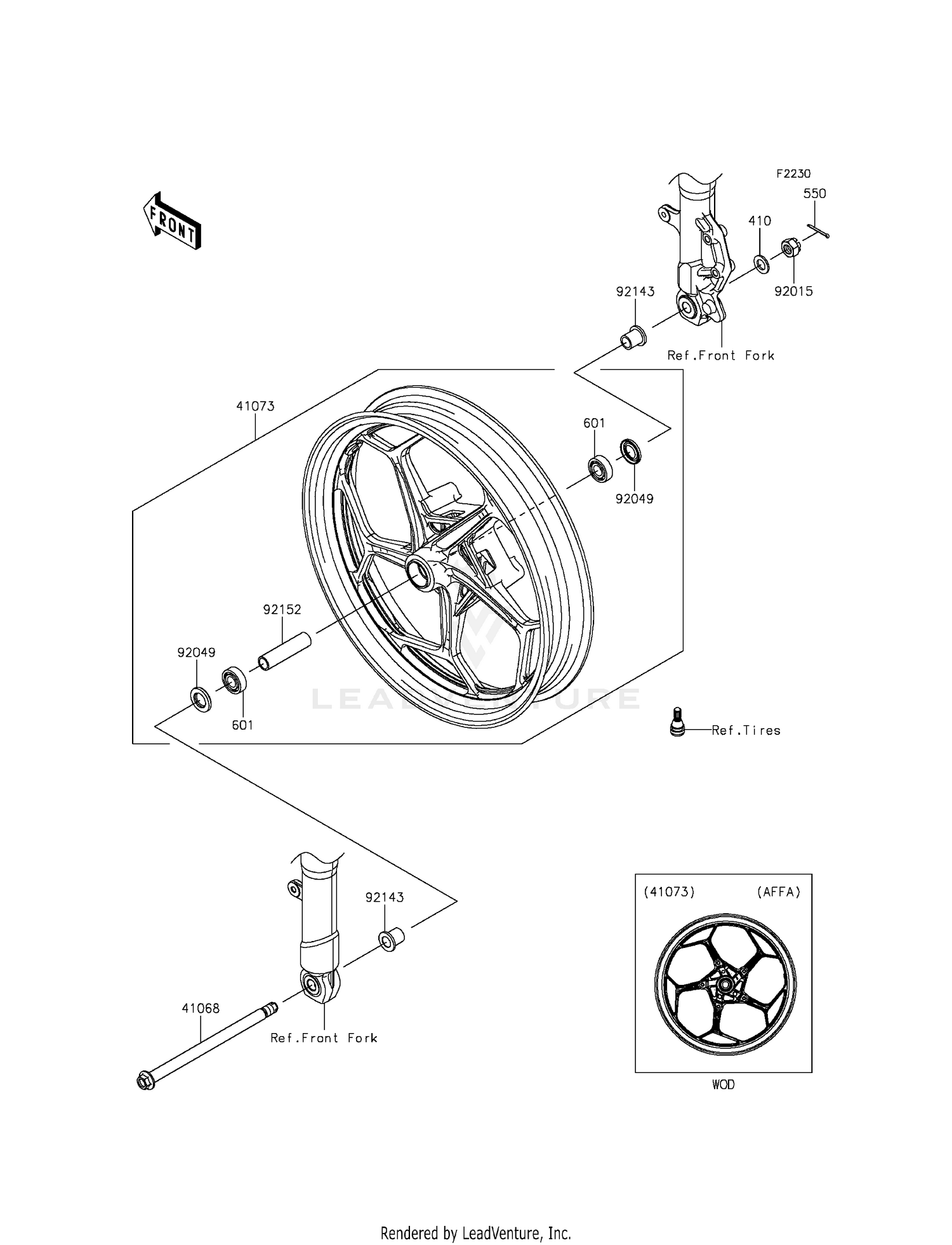 FRONT WHEEL