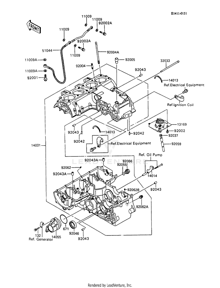 Crankcase Schematic