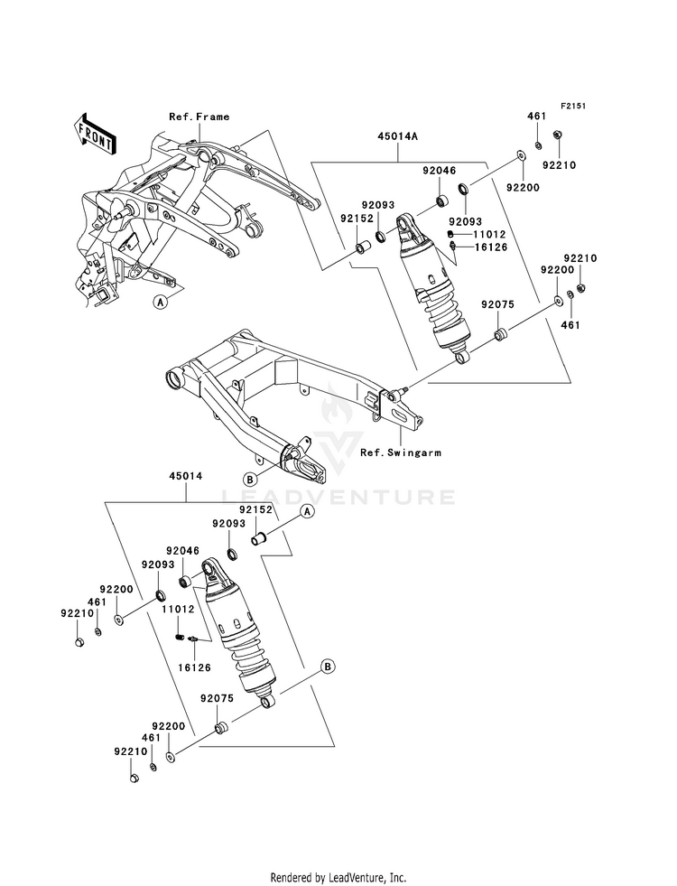 Suspension/Shock Absorber Schematic