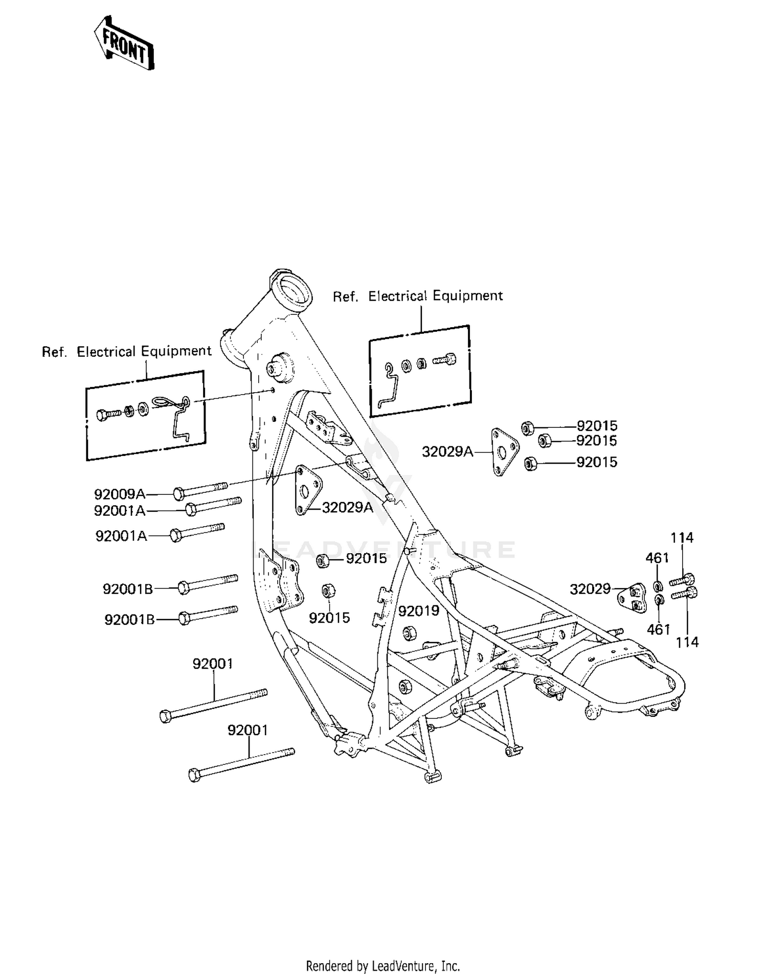 FRAME FITTINGS ('81 D2)