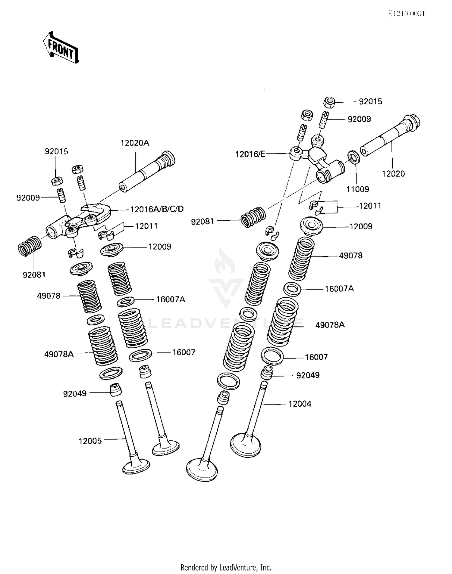 ROCKER ARMS/VALVES
