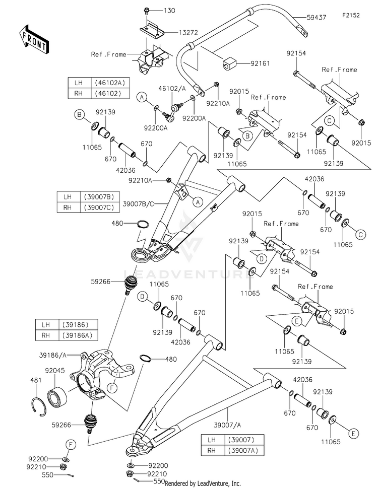 Front Suspension Schematic