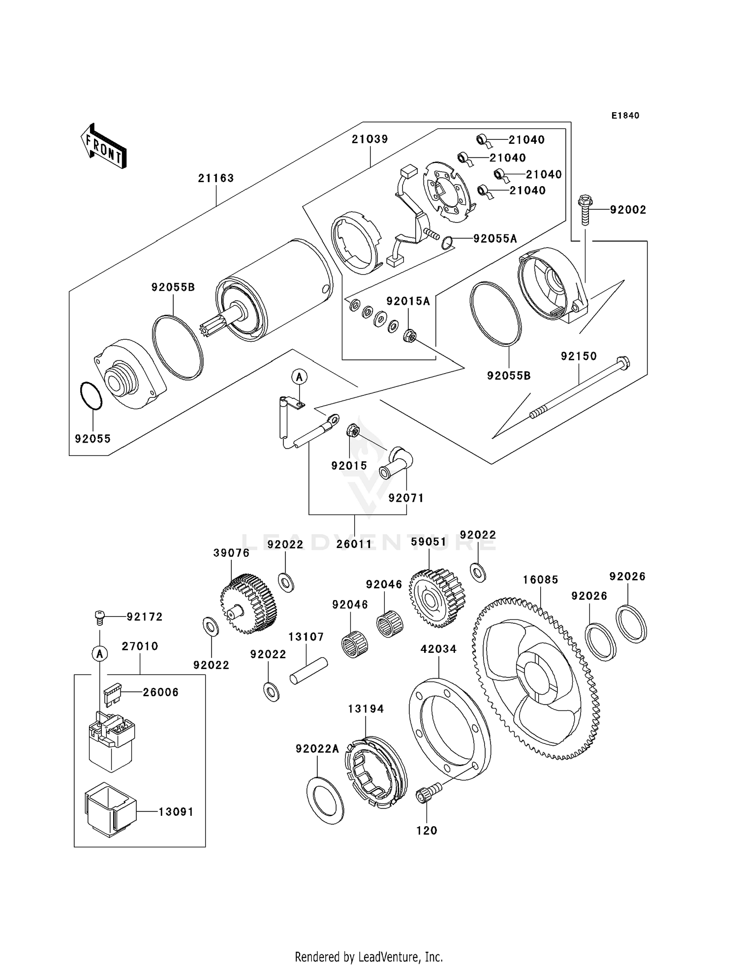 STARTER MOTOR