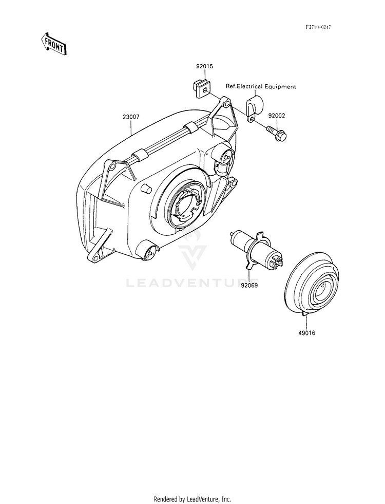Headlight(S) Schematic