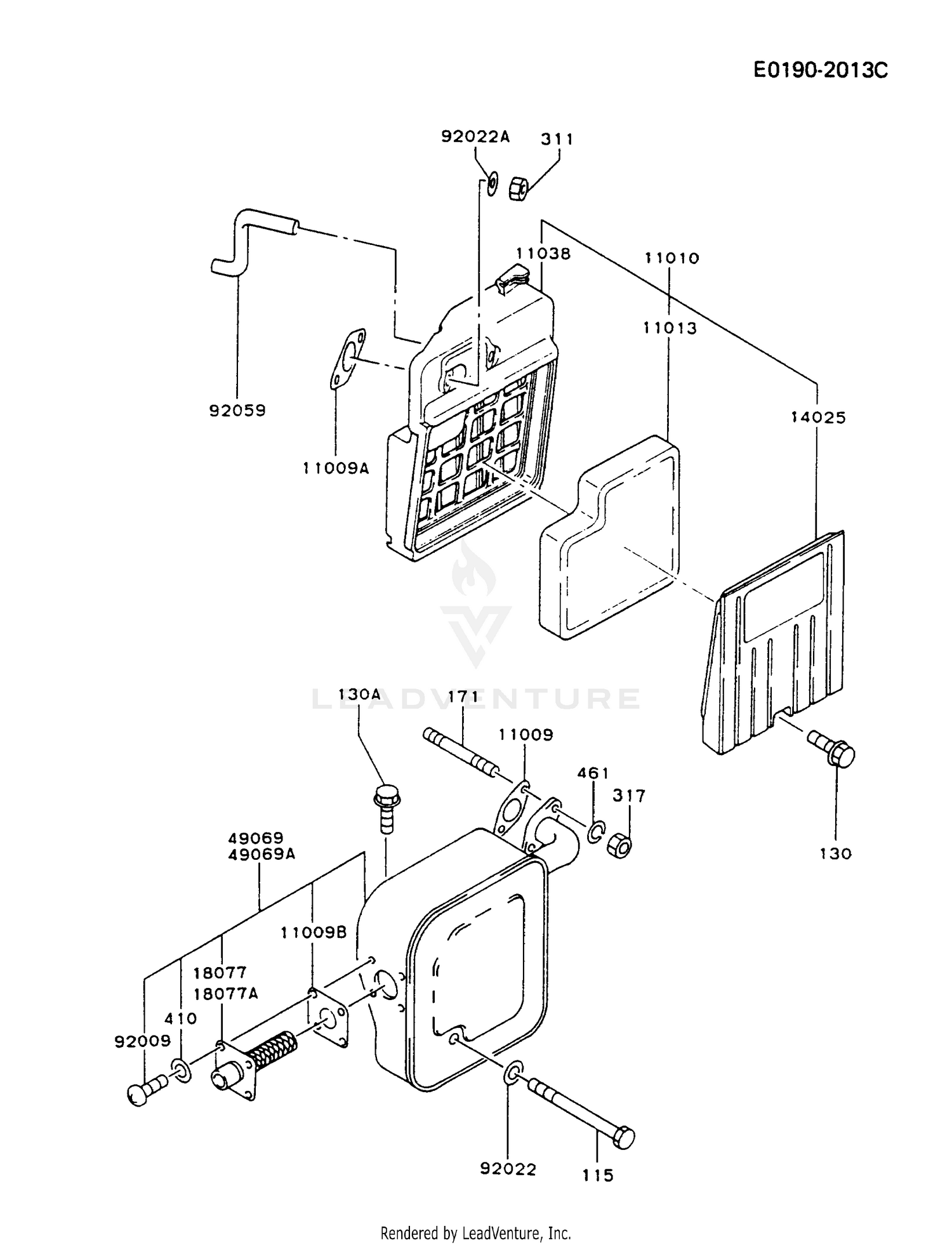 AIR-FILTER/MUFFLER