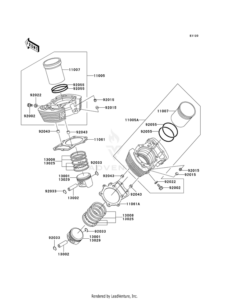 Cylinder/Piston(S) Schematic