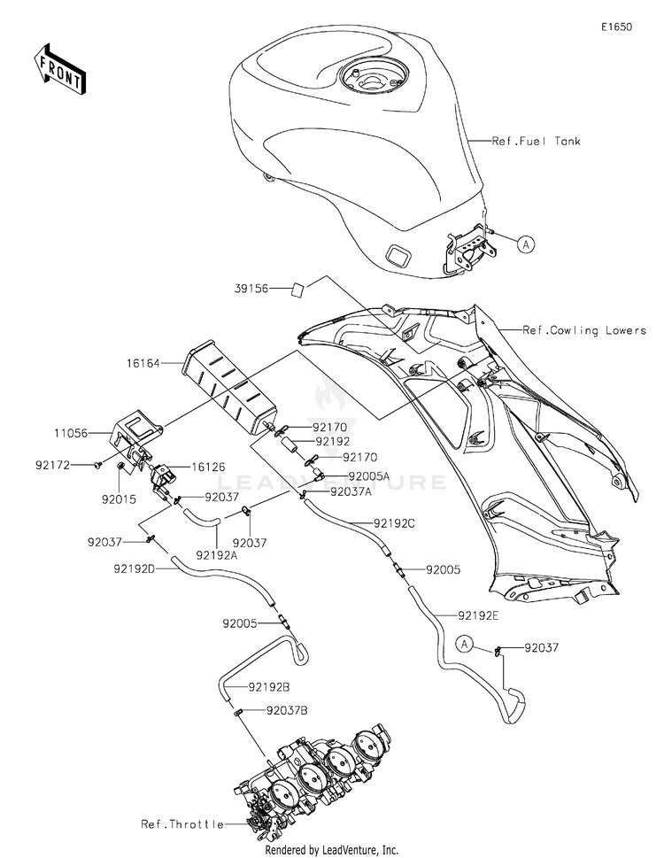 Fuel Evaporative System(Ca) Schematic