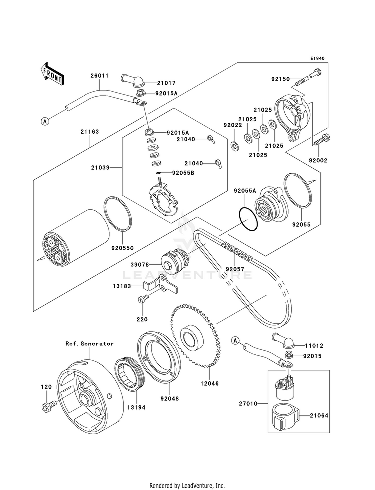 Starter Motor Schematic