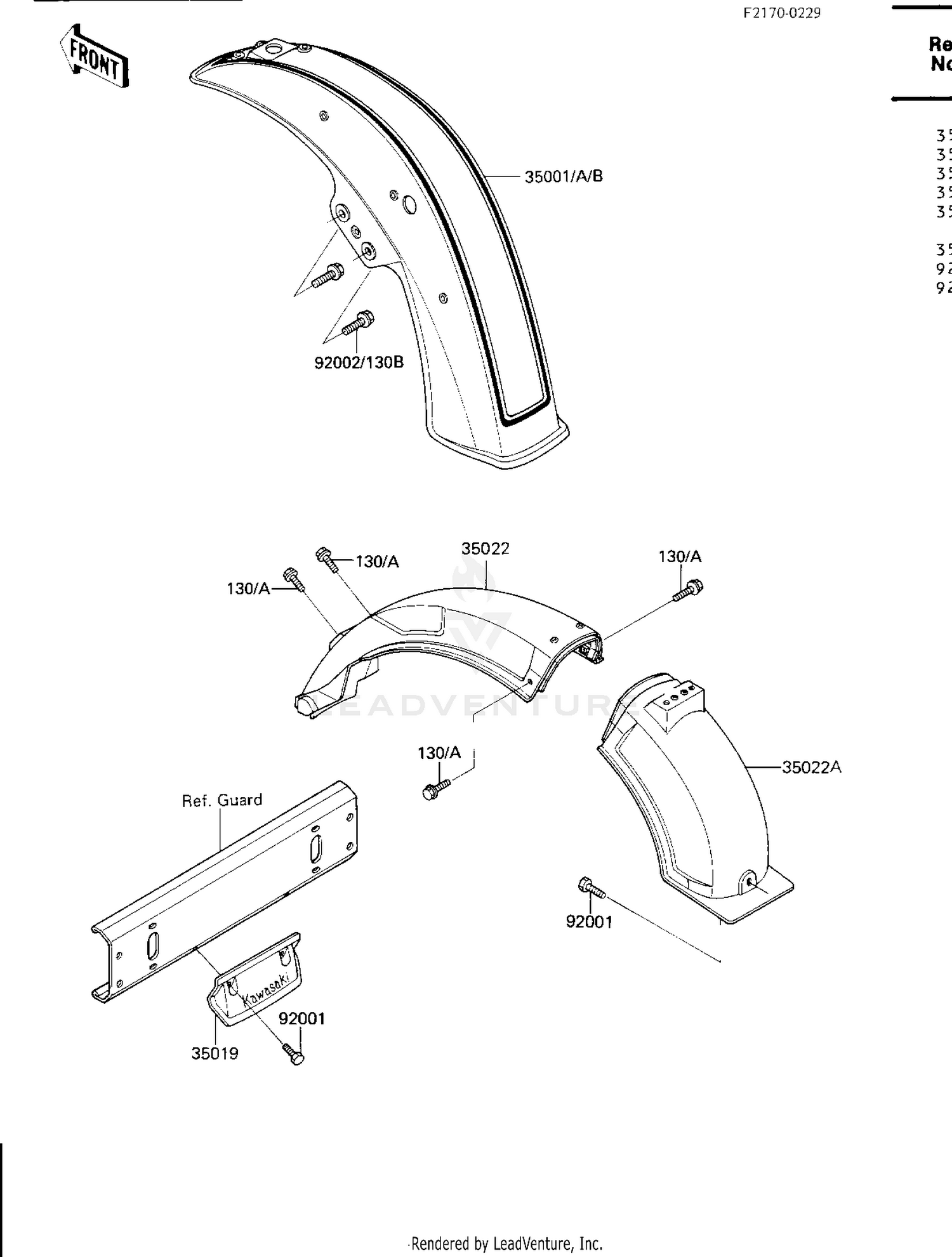 Assembly diagram