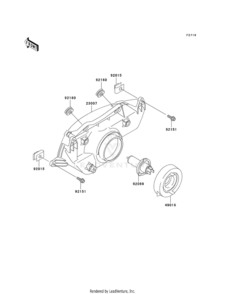 Headlight(S) Schematic