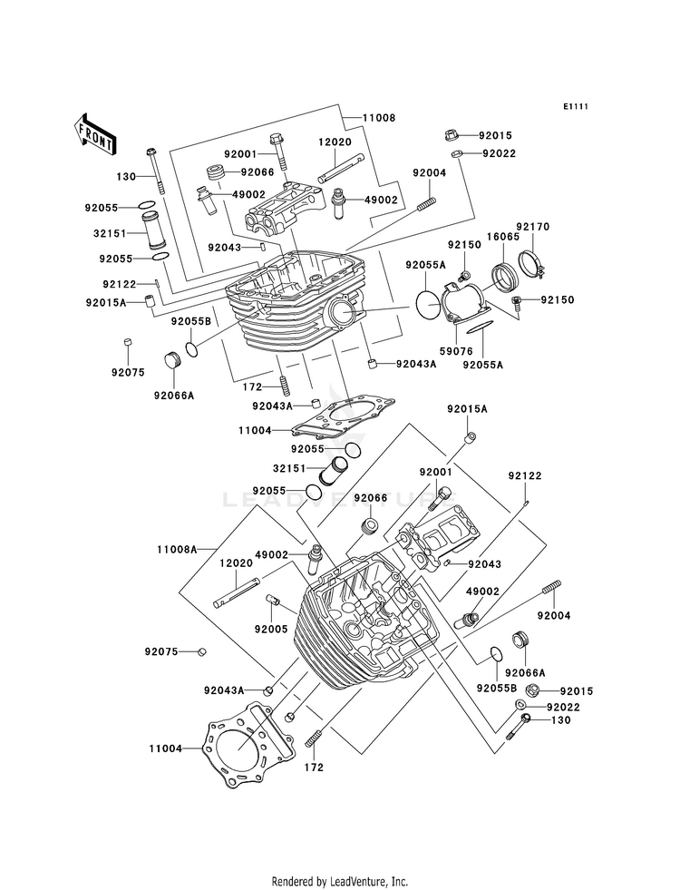 Cylinder Head Schematic