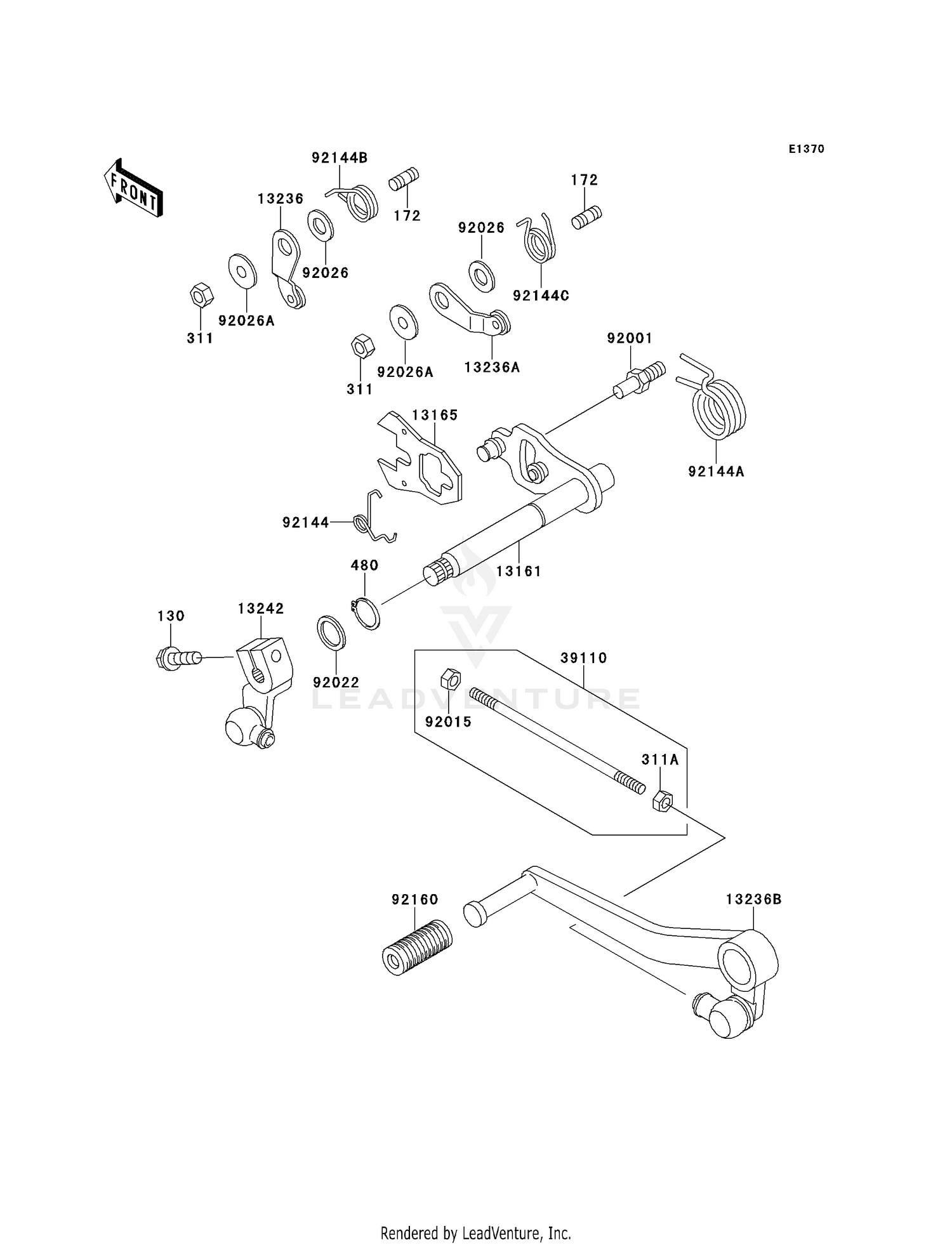GEAR CHANGE MECHANISM