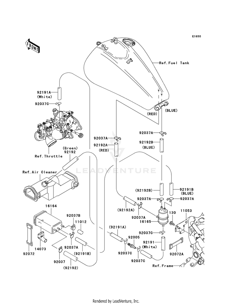 Fuel Evaporative System (Ca) Schematic