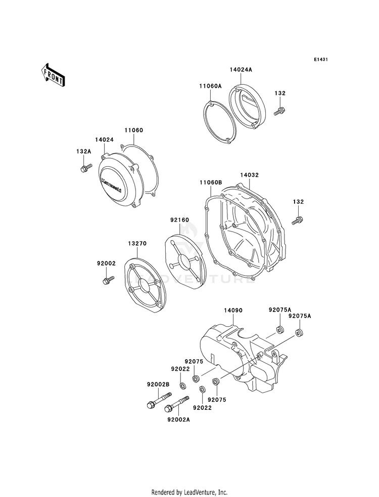 Engine Cover(S) Schematic