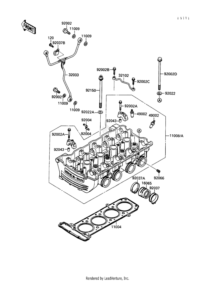 Cylinder Head Schematic