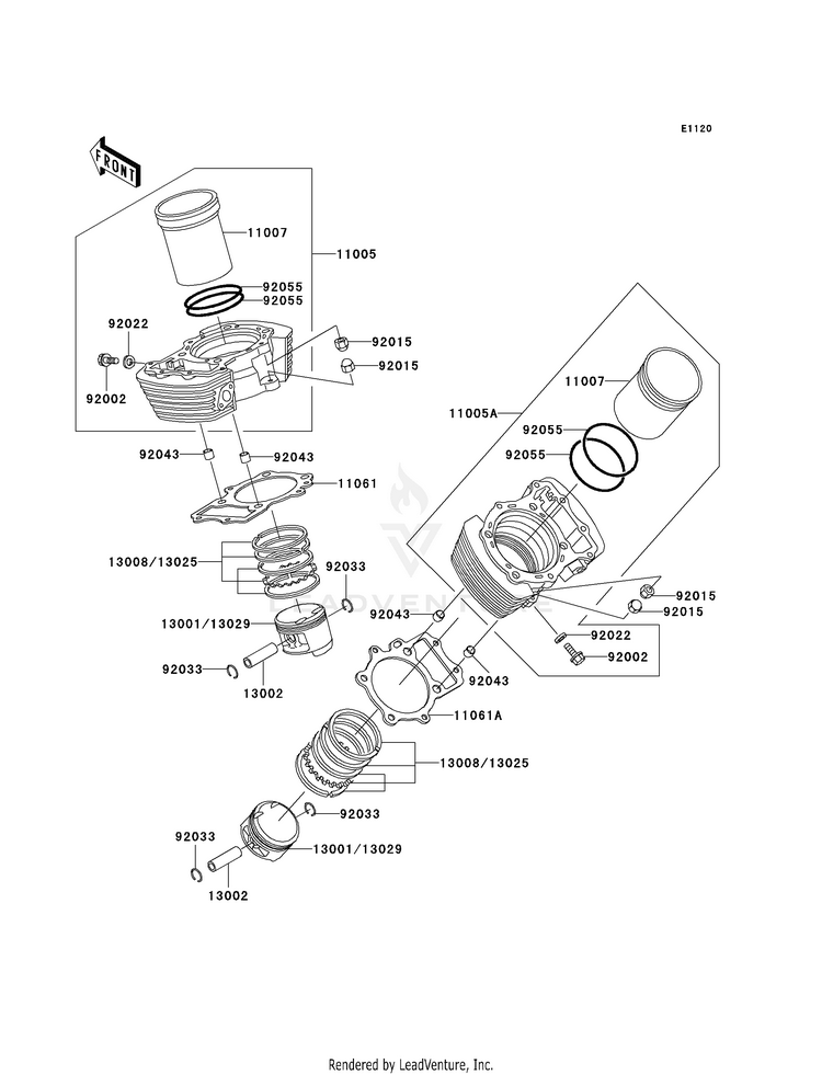 Cylinder/Piston(S) Schematic