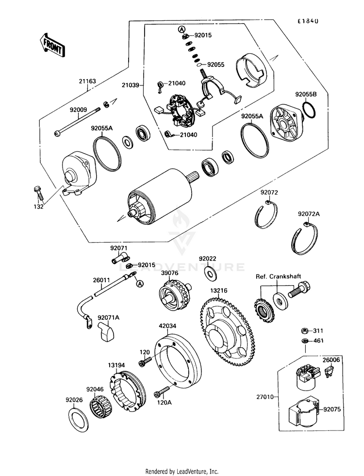 Starter Motor Schematic