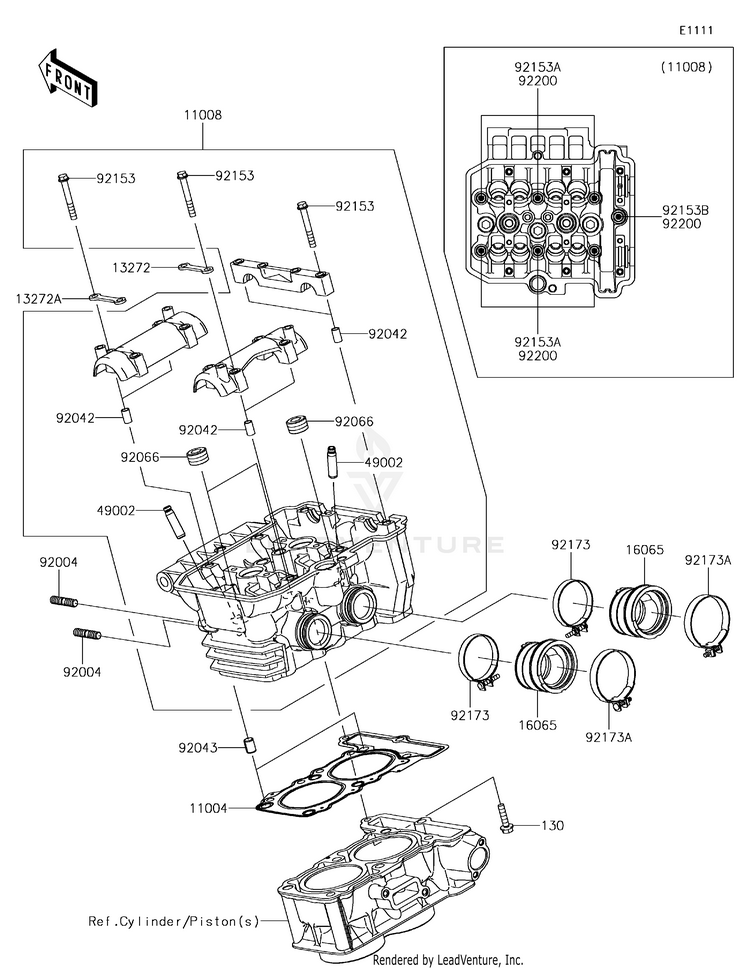 Cylinder Head Schematic