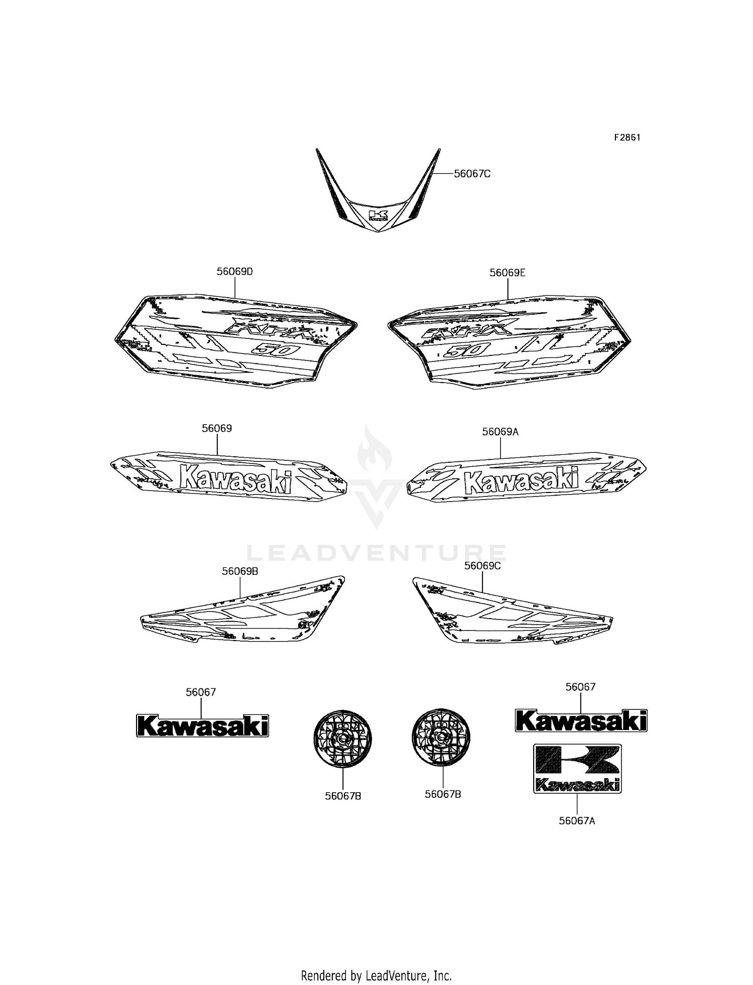 DECALS (BDF)