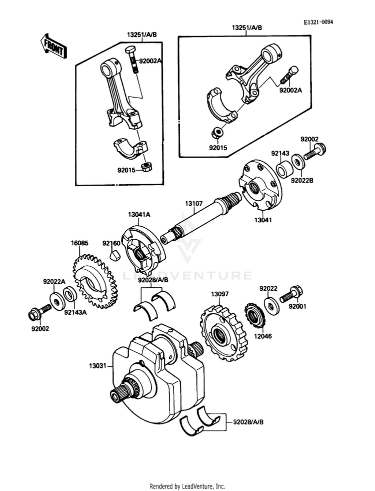 Crankshaft Schematic