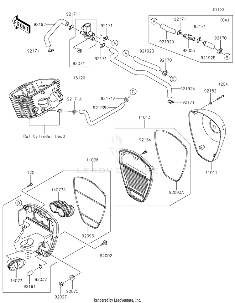 Air Cleaner Schematic